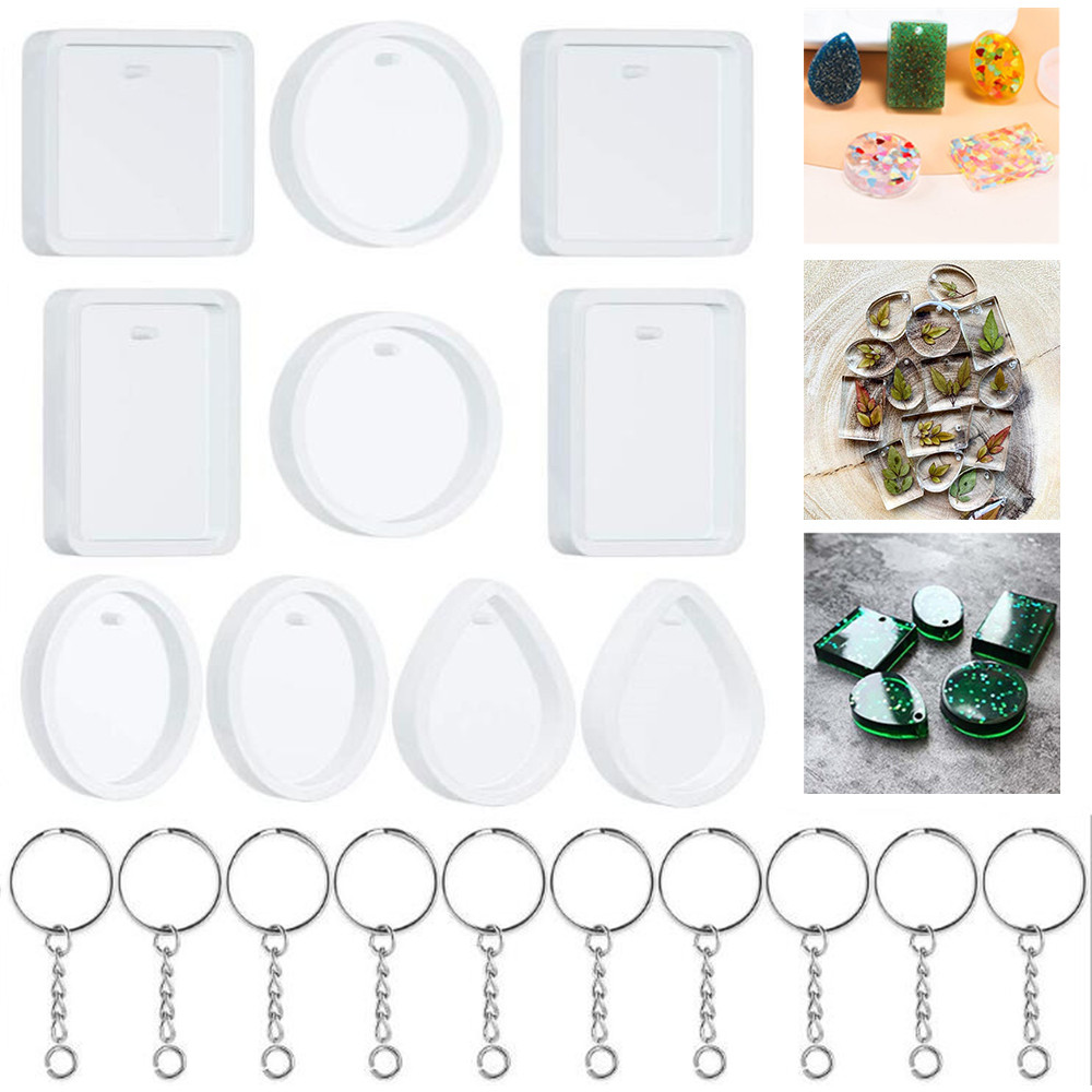 Jewelry Making Tool Kit - 20 Cái/bộ DIY Móc Khóa Mặt