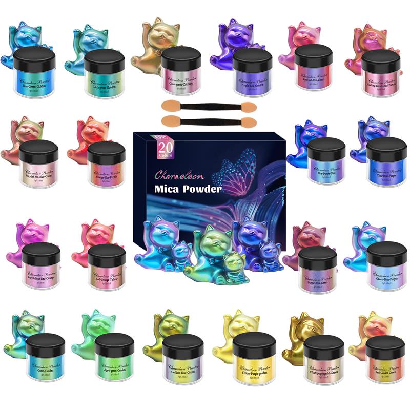 Jewelry Making Tool Kit - 10/20 Colors Set Resin Color-changing Pigment