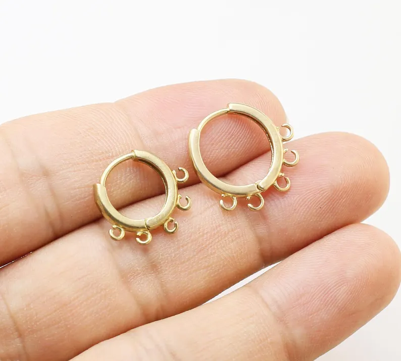 Jewelry Making Loops - 20 Chiếc Đồng Leverback Bông Tai