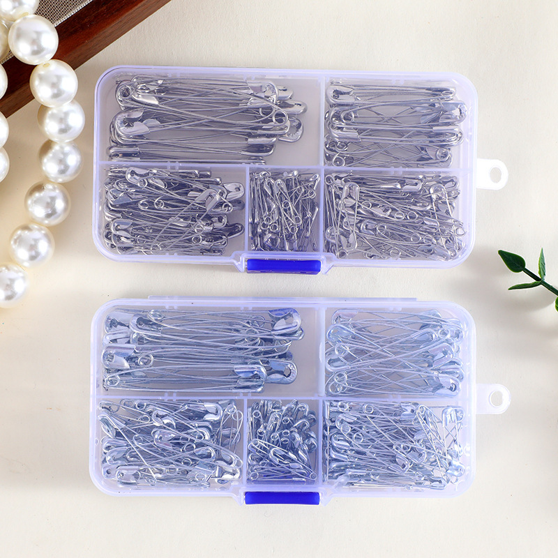 Silver Safety Pins Kit With St - đánh giá và giá Jewelry Making Organizer