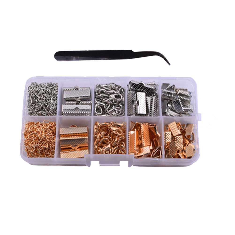 371Pcs Gold Necklace Buckle Je - đánh giá và giá Jewelry Making Tool Kit