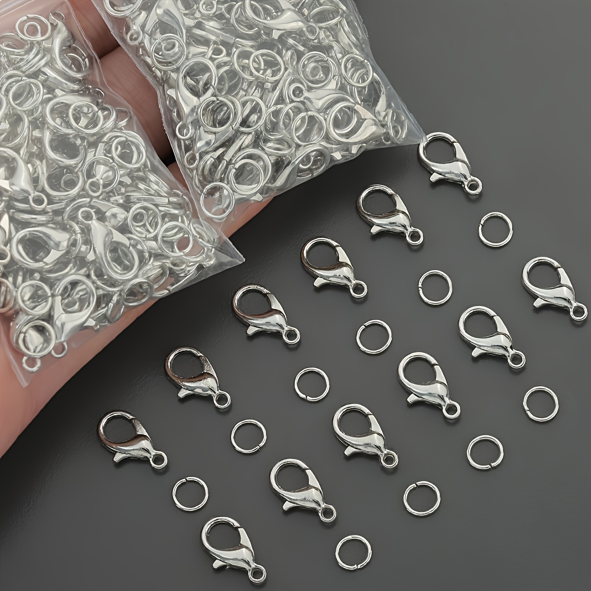 1/2/300pcs Lobster Clasps Open - đánh giá và giá Jewelry Making Loops