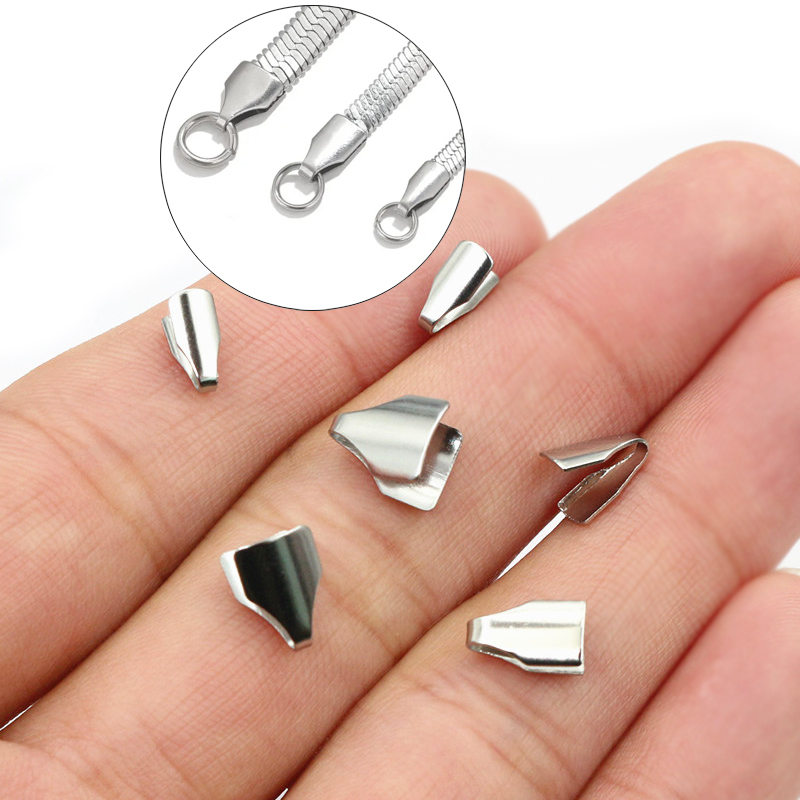 100pcs thép không gỉ 2-7mm phẳ - đánh giá và giá Jewelry Making Pieces