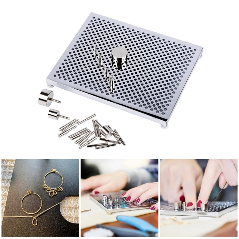 Bộ công cụ vòng dây Jig dây nh - đánh giá và giá Wire Jewelry Making Jig