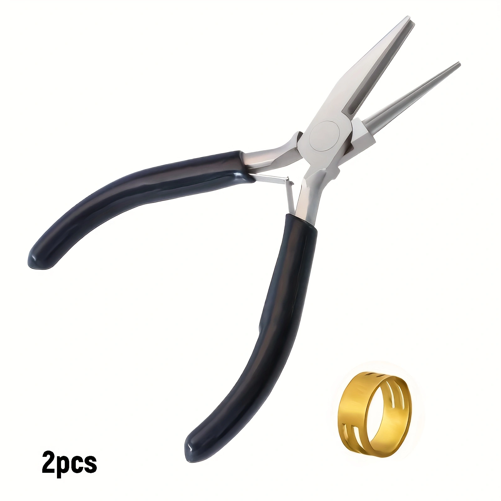 2/1pcs black pointed nose plie - đánh giá và giá Jewelry Making Round Nose Pliers