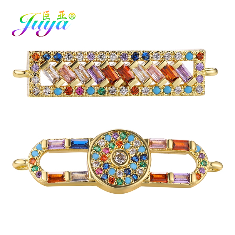Juya DIY Rainbow Zirconia Vàng - đánh giá và giá Jewelry Making Loops