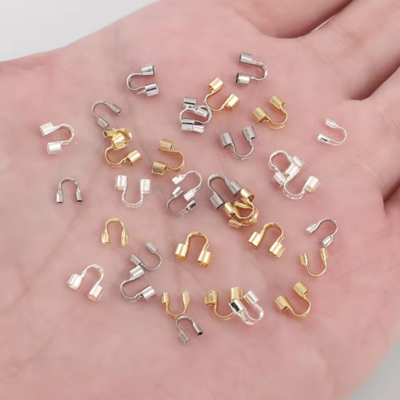 100pcs 4x4.5mm Wire Protectors - đánh giá và giá Jewelry Making Loops