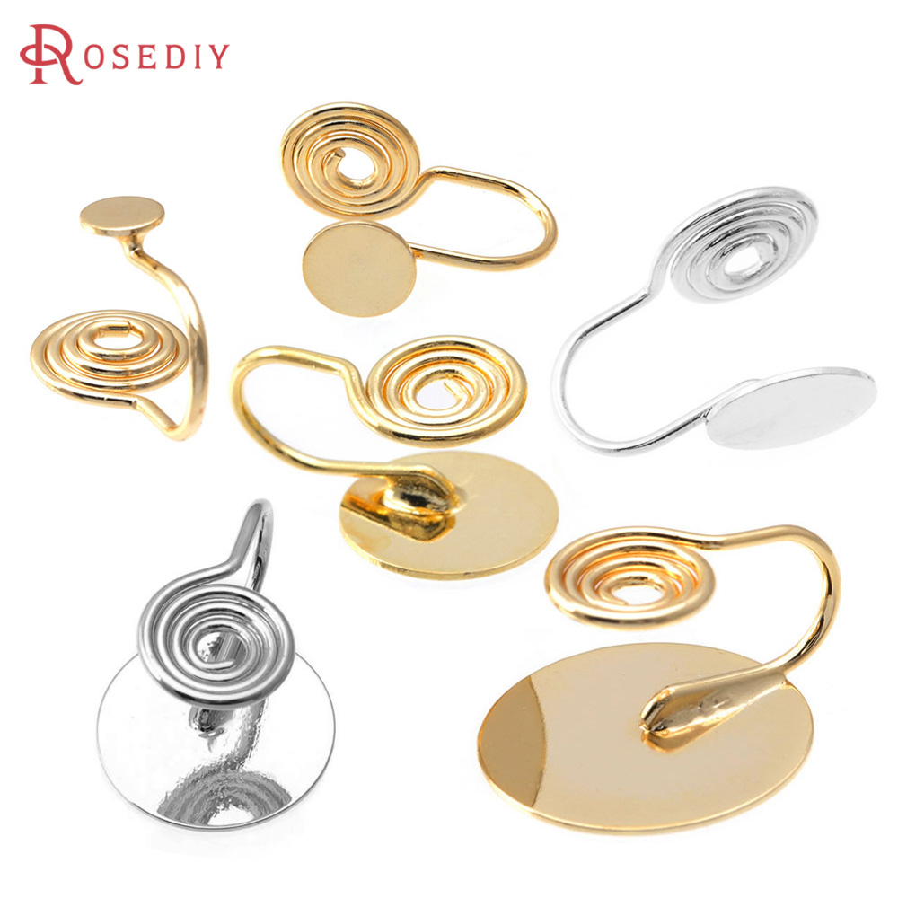 4MM~14MM 18K Gold Color Brass  - đánh giá và giá Jewelry Making Pieces