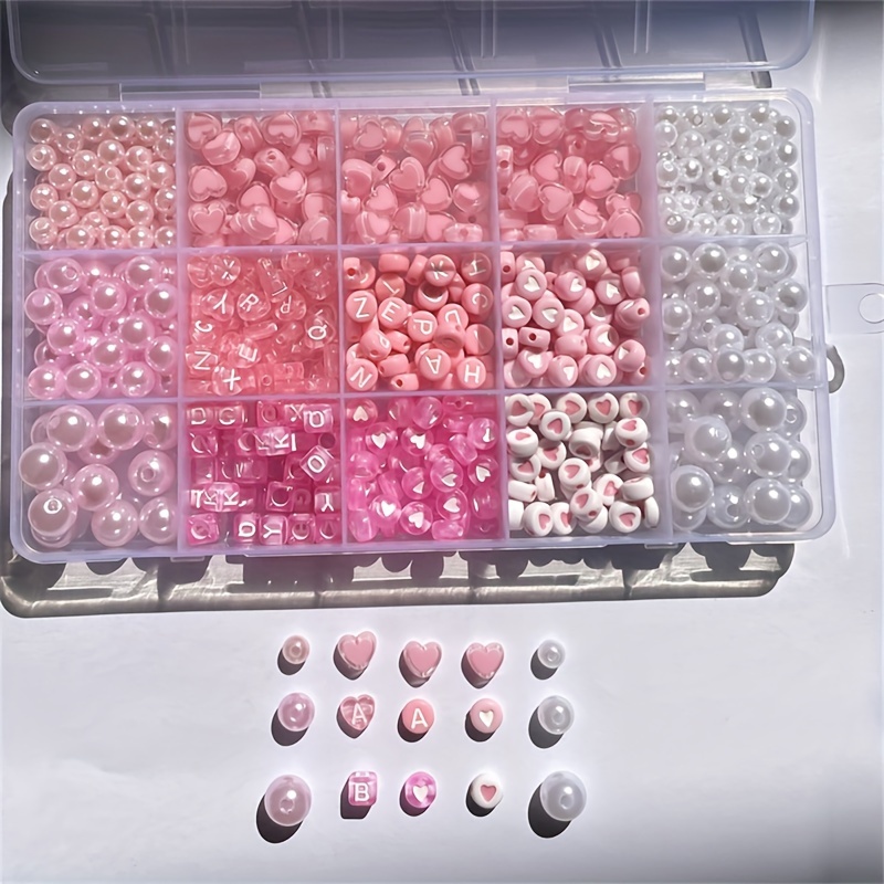10-Piece Pink Alphabet Box, Ac - đánh giá và giá Jewelry Making Organizer