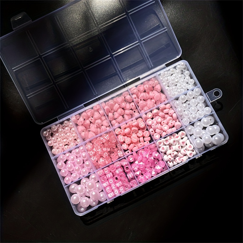 10-Piece Pink Alphabet Box, Ac - đánh giá và giá Jewelry Making Organizer