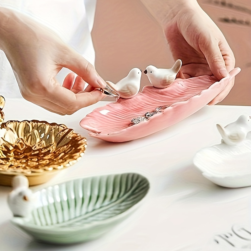 New Cute Bird Dim Sum Ceramic  - đánh giá và giá Jewelry Making Desk