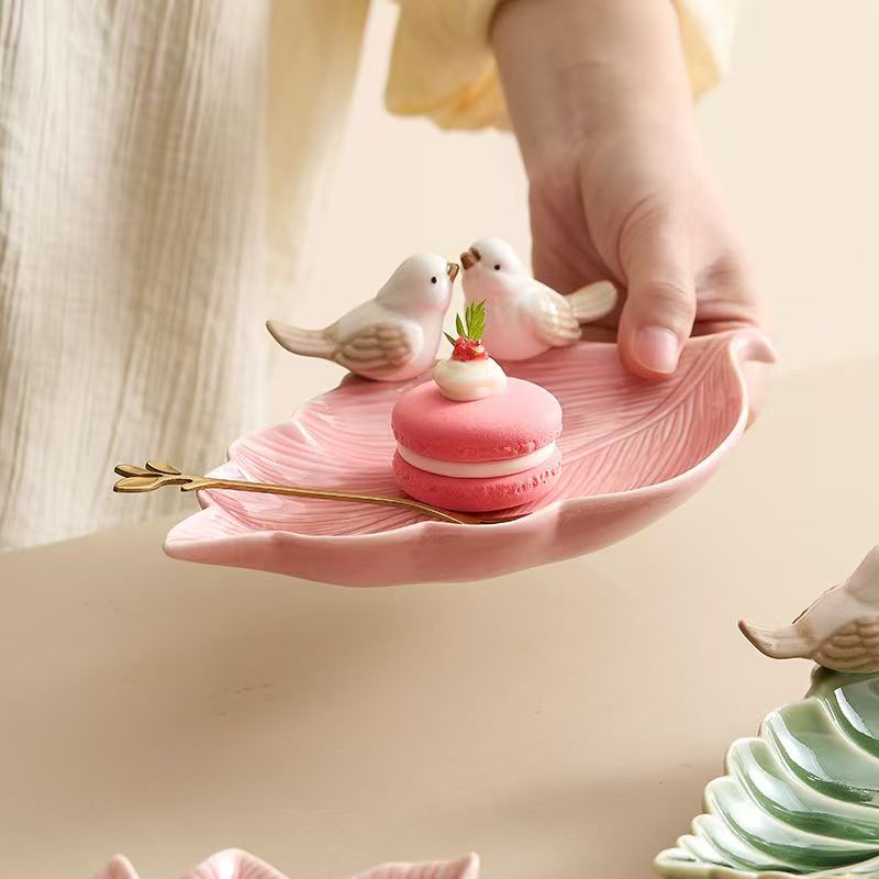 New Cute Bird Dim Sum Ceramic  - đánh giá và giá Jewelry Making Desk