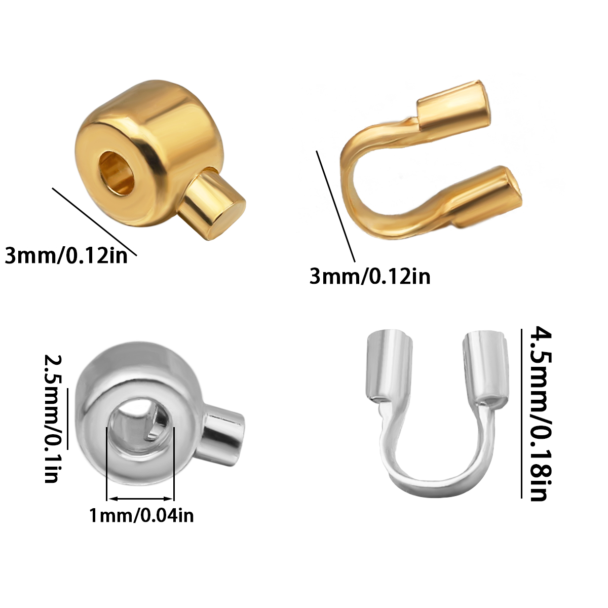 20Pcs Positioning Bead Copper  - đánh giá và giá Jewelry Making Loops
