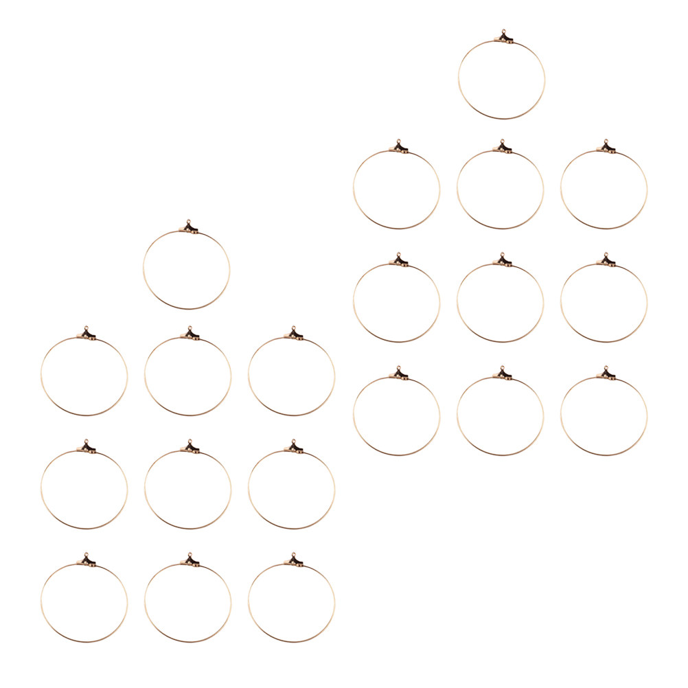 20Pcs Copper Earring Hoops DIY - đánh giá và giá Jewelry Making Store