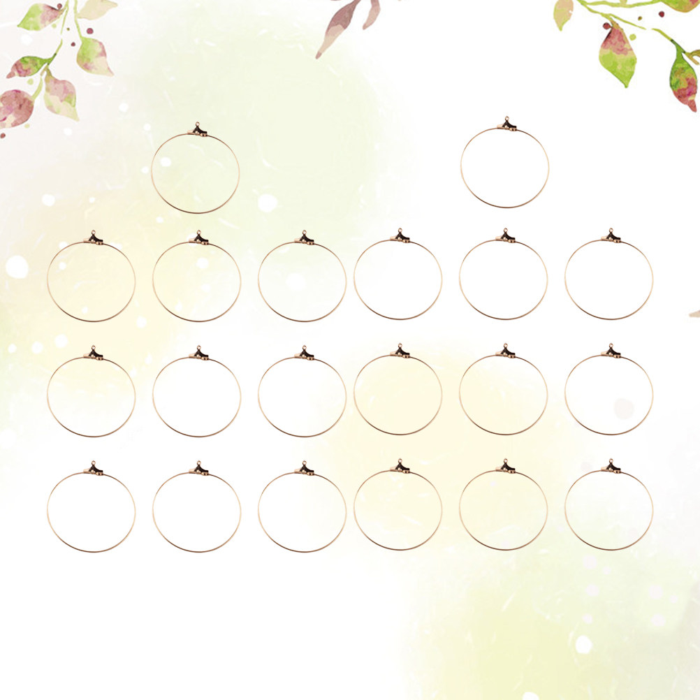 20Pcs Copper Earring Hoops DIY - đánh giá và giá Jewelry Making Store