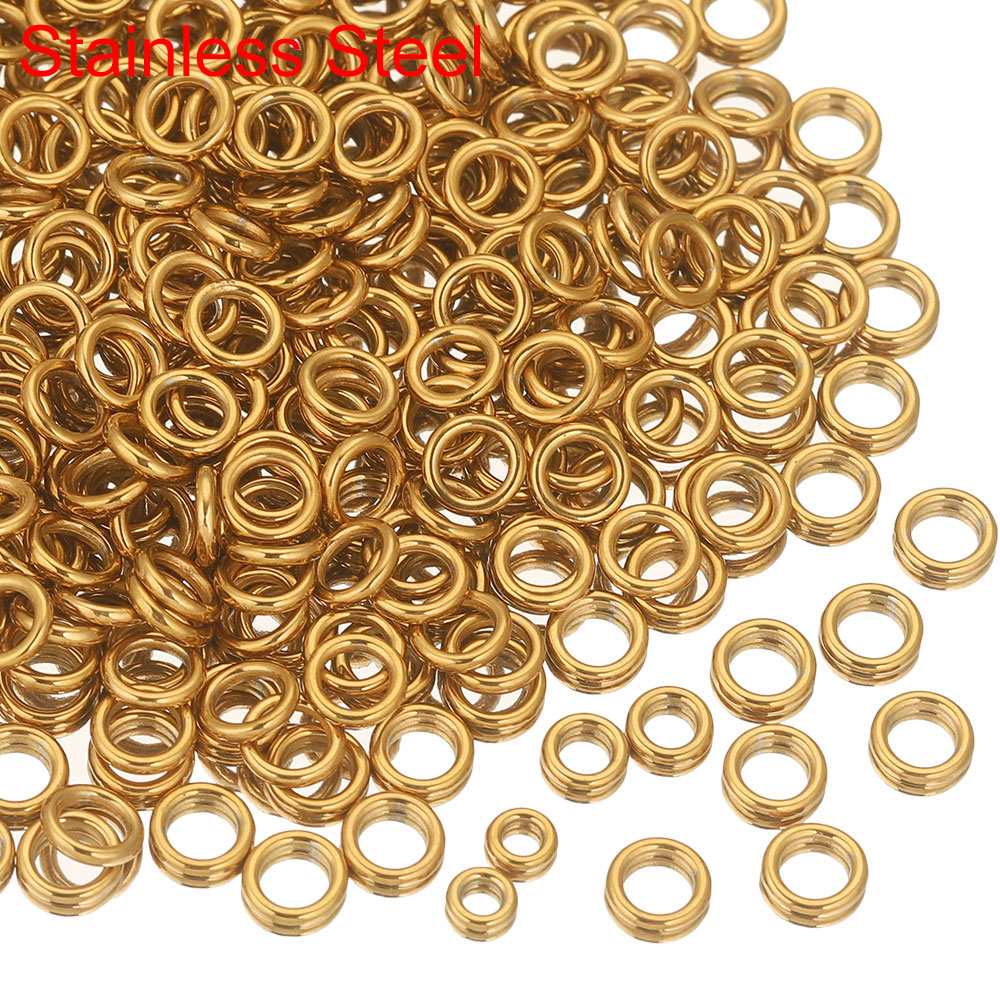 50pcs Stainless Steel Closed J - đánh giá và giá Jewelry Making Closed Jump Rings