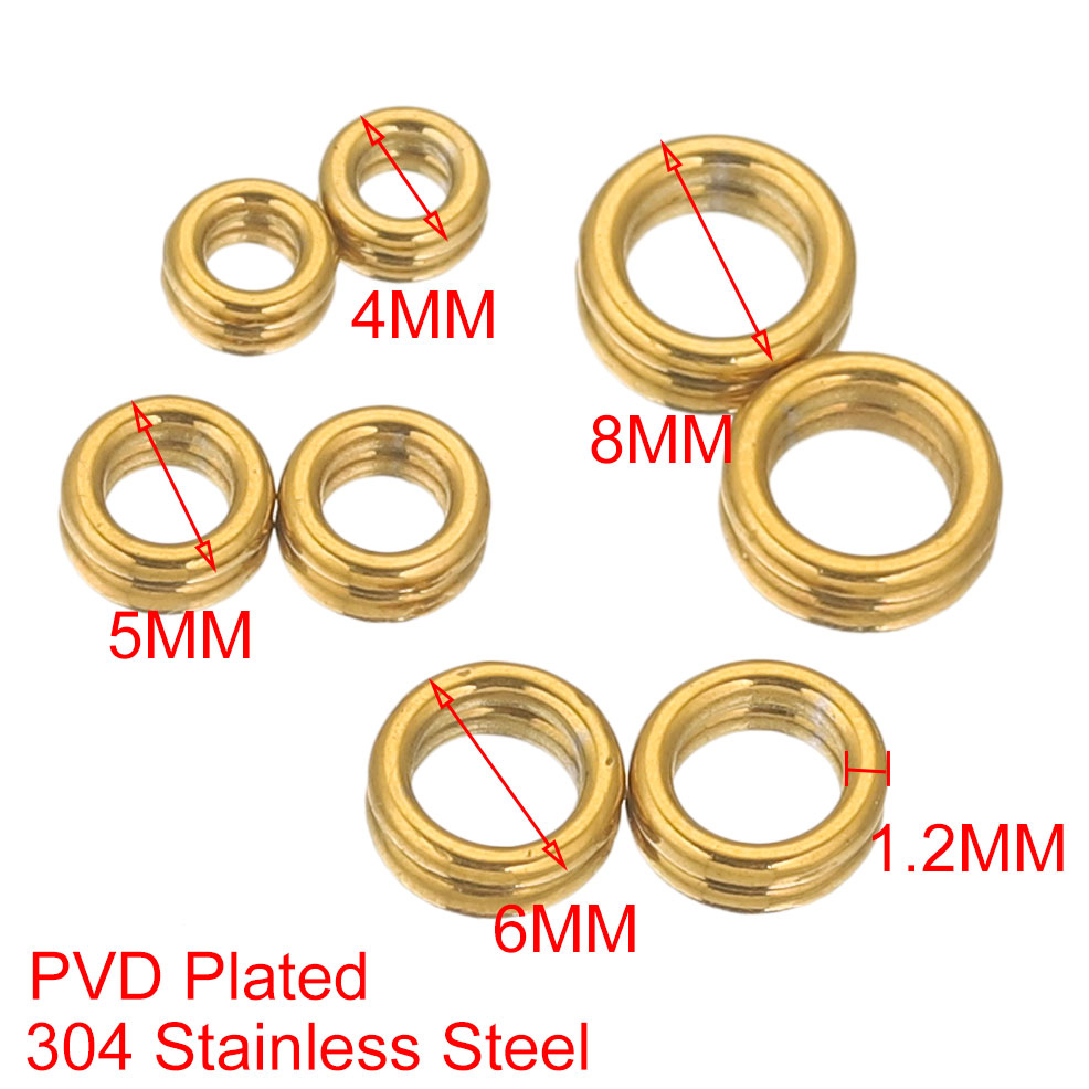 50pcs Stainless Steel Closed J - đánh giá và giá Jewelry Making Closed Jump Rings