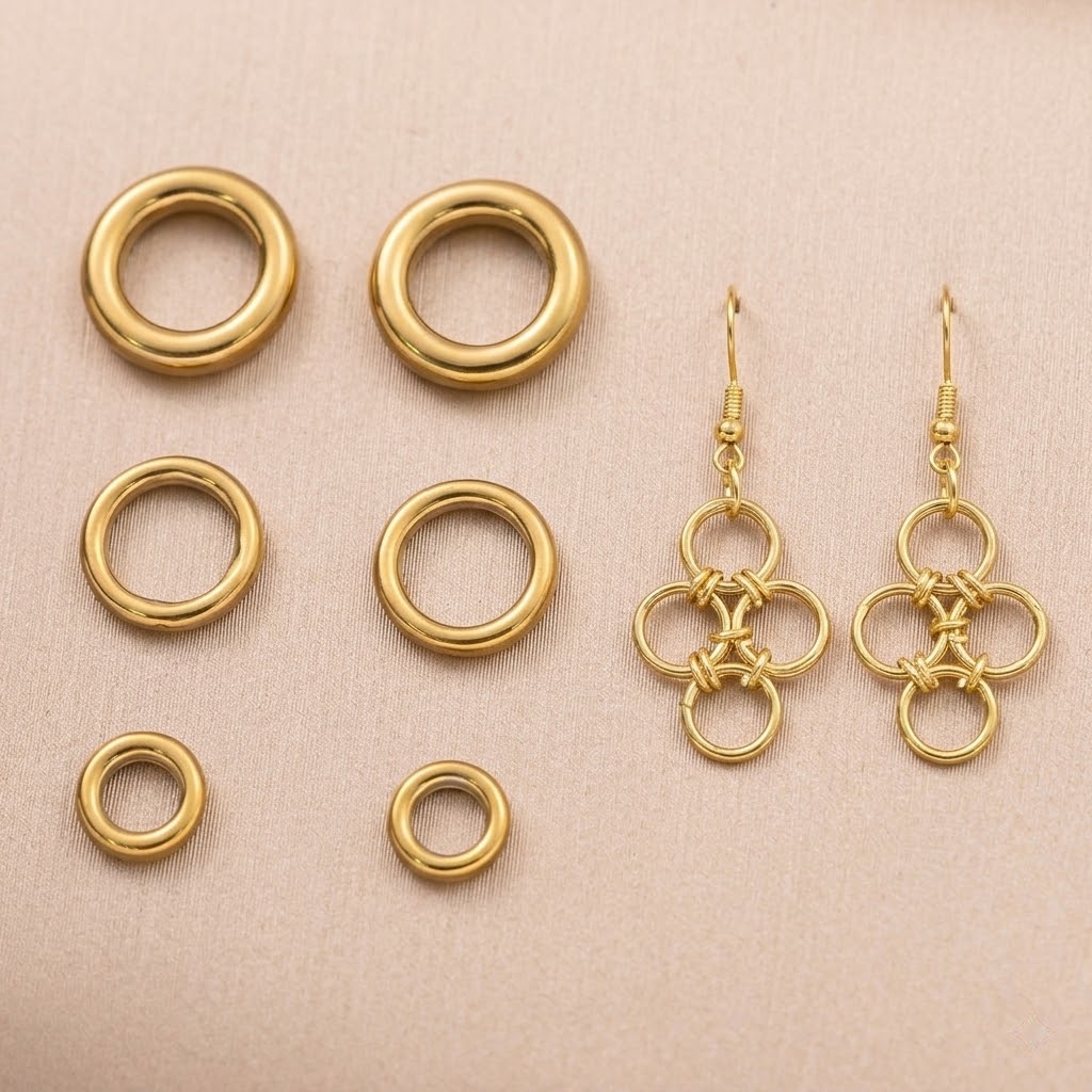 20pcs Stainless Steel Soldered - đánh giá và giá Jewelry Making Closed Jump Rings