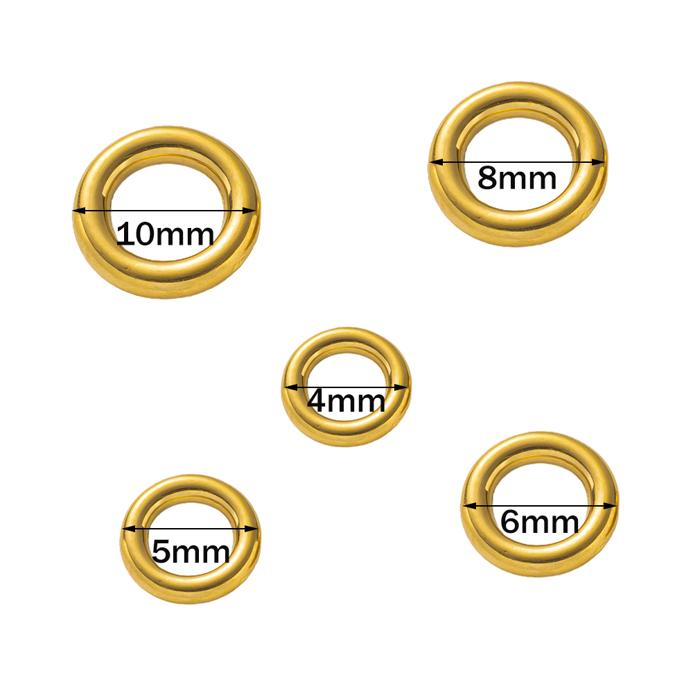 20pcs Stainless Steel Soldered - đánh giá và giá Jewelry Making Closed Jump Rings
