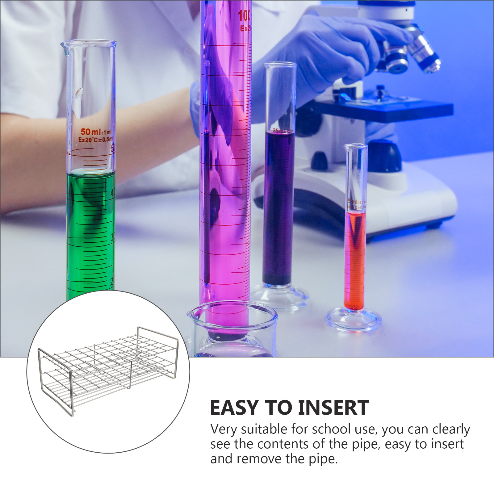 1pc 50 Holes Square Test Tube  - đánh giá và giá Jewelry Making With Beads
