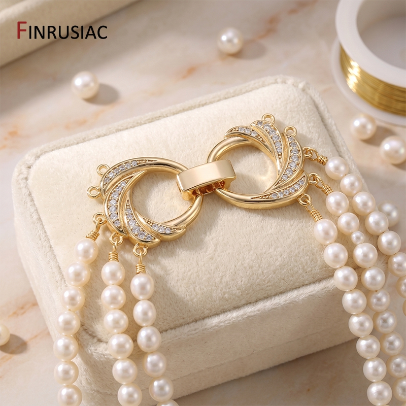 14K Gold Plated Brass With Zir - đánh giá và giá Jewelry Making Pieces