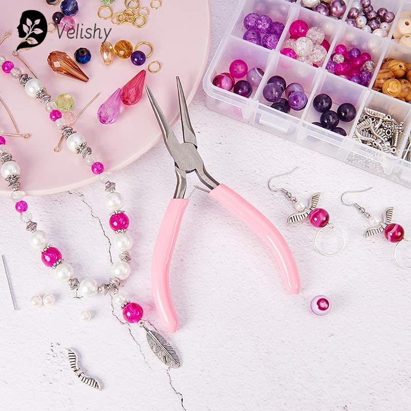 1PC Mini Pliers Diagonal Round - đánh giá và giá Jewelry Making Round Nose Pliers