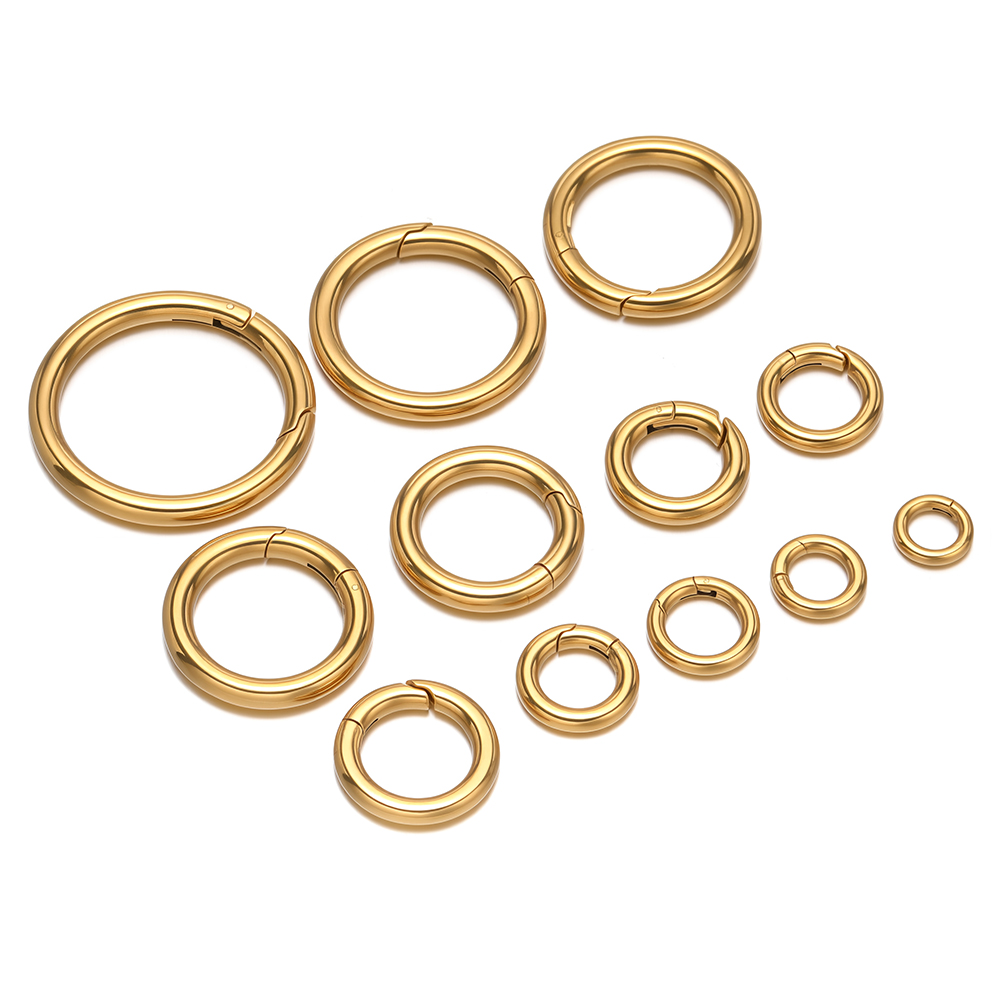 2Pcs/Lot Round Spring Clasps S - đánh giá và giá Jewelry Making Class