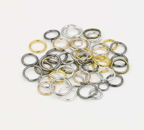 200pcs 3/4/5/6/7/8/10/12mm Met - đánh giá và giá Jewelry Making Closed Jump Rings