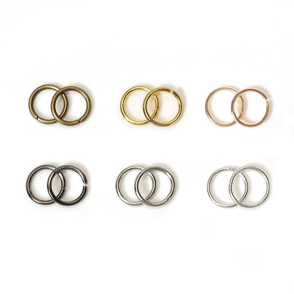 200pcs 3/4/5/6/7/8/10/12mm Met - đánh giá và giá Jewelry Making Closed Jump Rings
