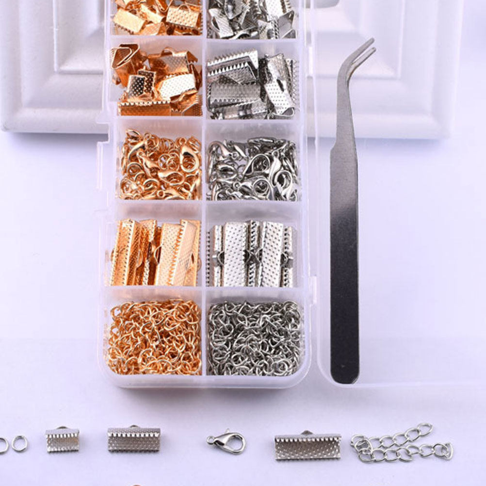 371Pcs Gold Necklace Buckle Je - đánh giá và giá Jewelry Making Tool Kit