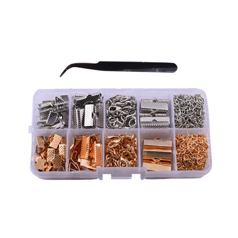 371Pcs Gold Necklace Buckle Je - đánh giá và giá Jewelry Making Tool Kit