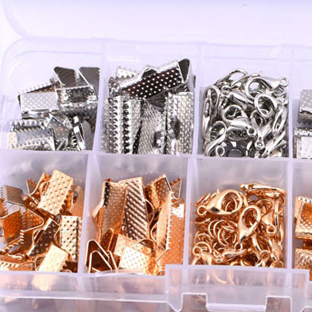 371Pcs Gold Necklace Buckle Je - đánh giá và giá Jewelry Making Tool Kit