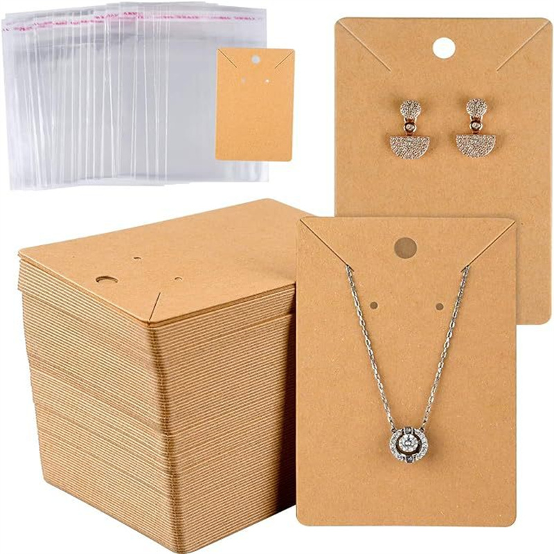 50pcs 6x9cm Blank Necklace Ear - đánh giá và giá Jewelry Making Organizer