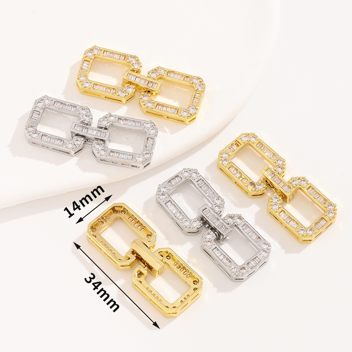Juya 18K Gold Plated Decorativ - đánh giá và giá Jewelry Making Pieces