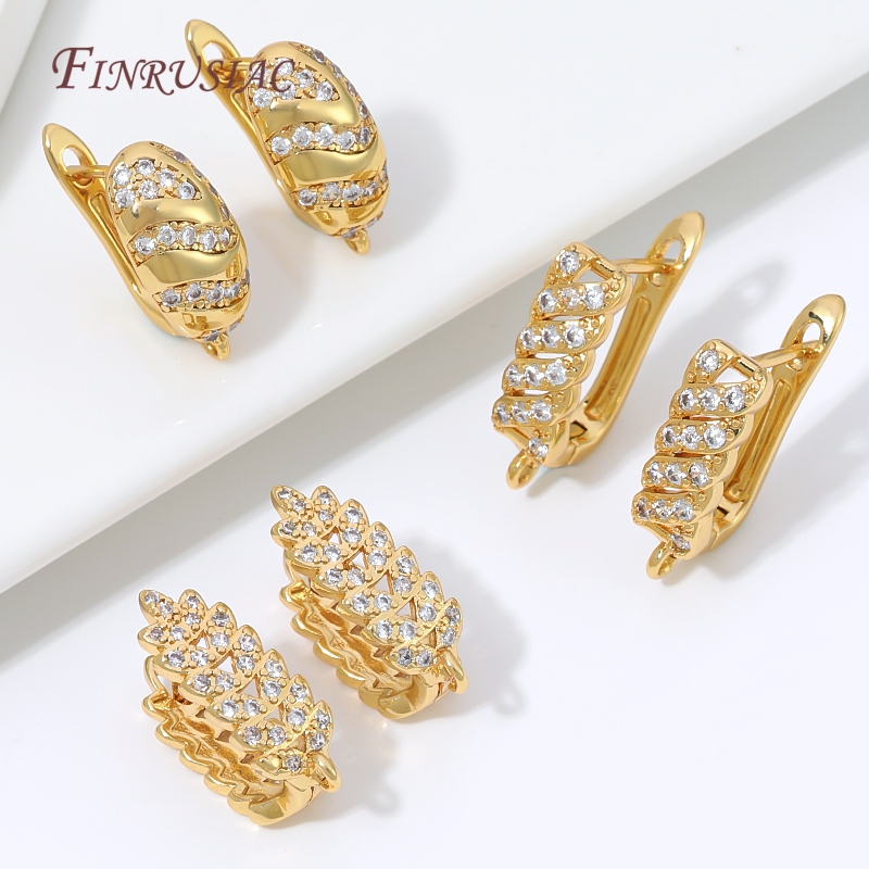 18K Gold Plated Cubic Zirconia - đánh giá và giá Jewelry Making Loops