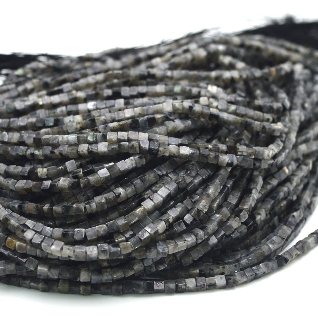 2Mm 4Mm Xám Tự Nhiên Labradori - đánh giá và giá Jewelry Making Store