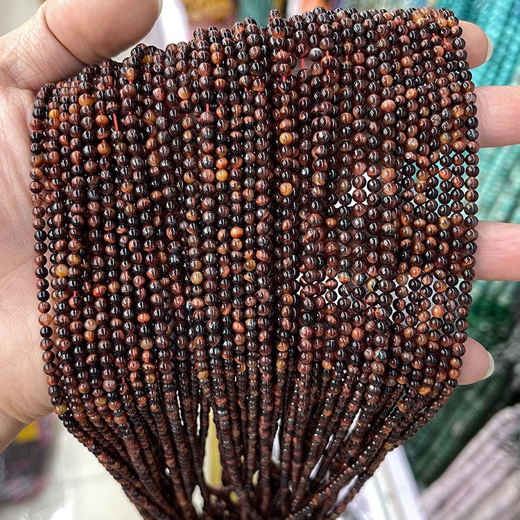 3mm natural stone beads granet - đánh giá và giá Jewelry Making Store