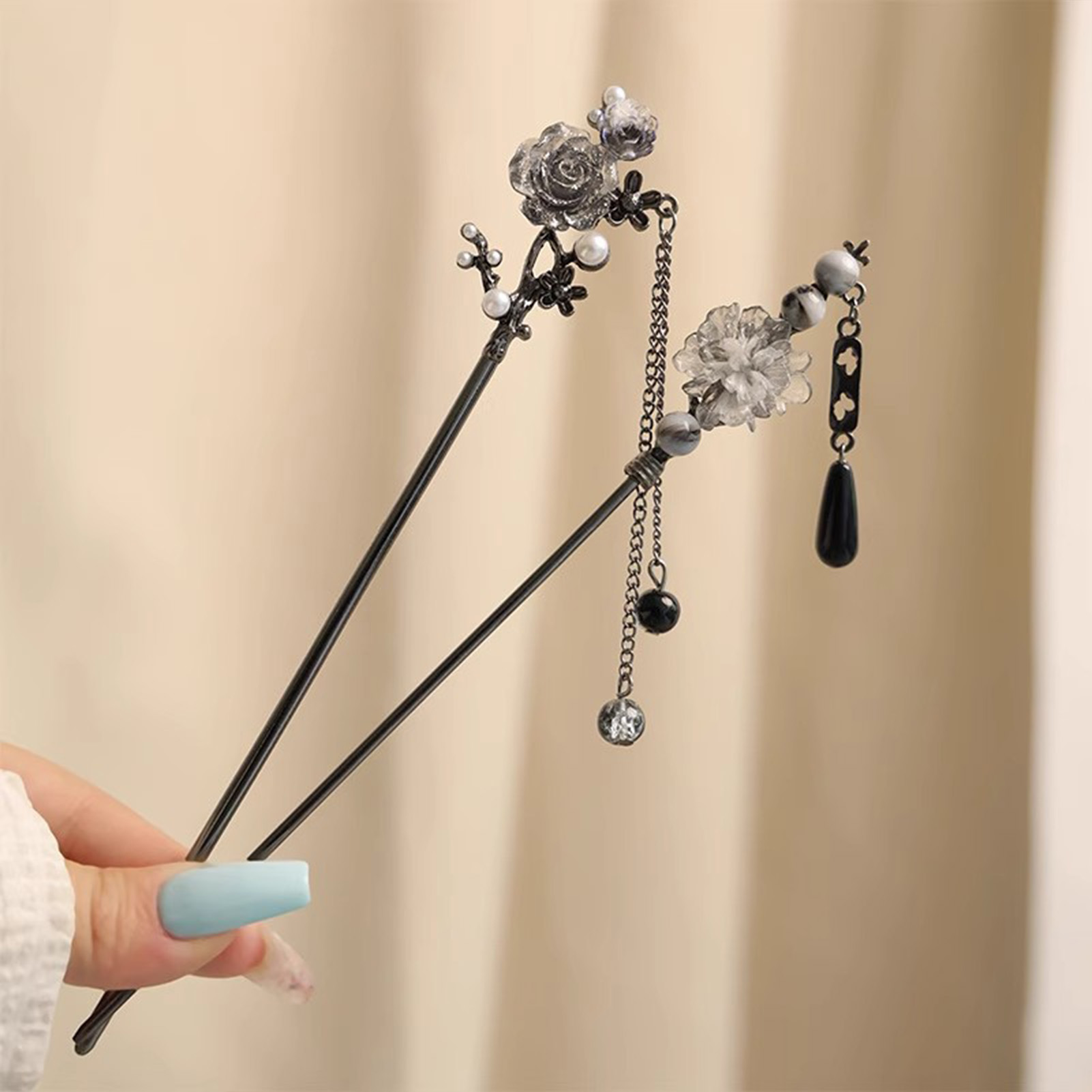 Elegant Flower Hair Sticks For - đánh giá và giá Jewelry Making With Beads