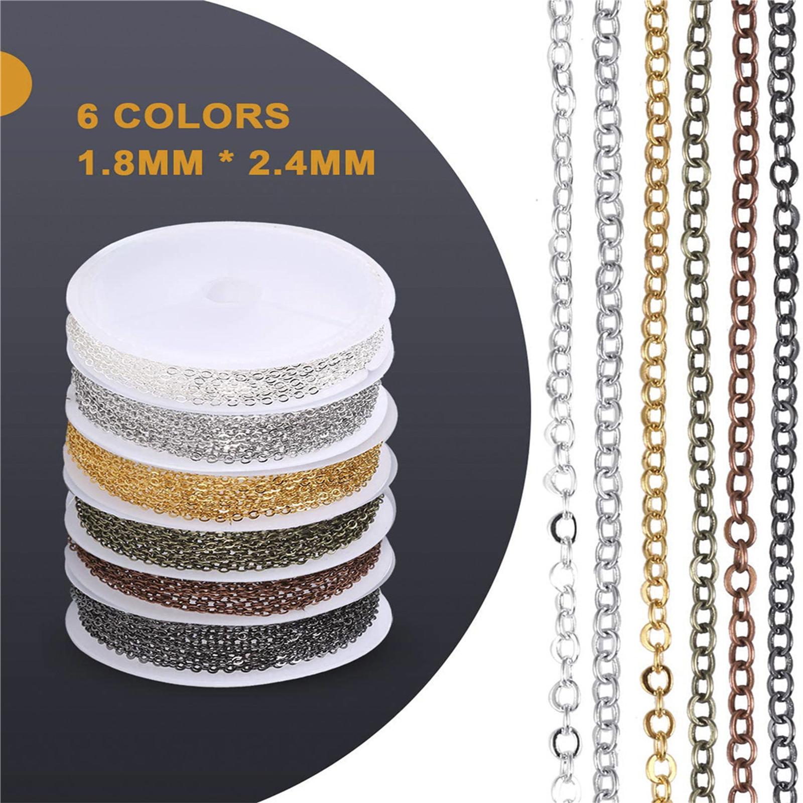 6 Rolls Cable Chain Link Lobst - đánh giá và giá Chain Roll Cable