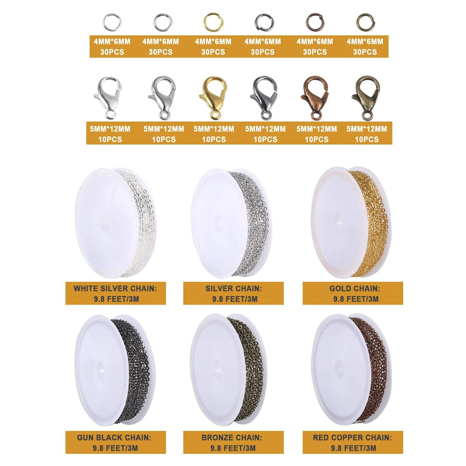 6 Rolls Cable Chain Link Lobst - đánh giá và giá Chain Roll Cable