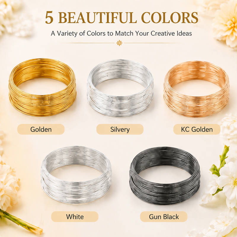 Alloy Memory Wire Multi-Color  - đánh giá và giá Memory Wire Bracelet