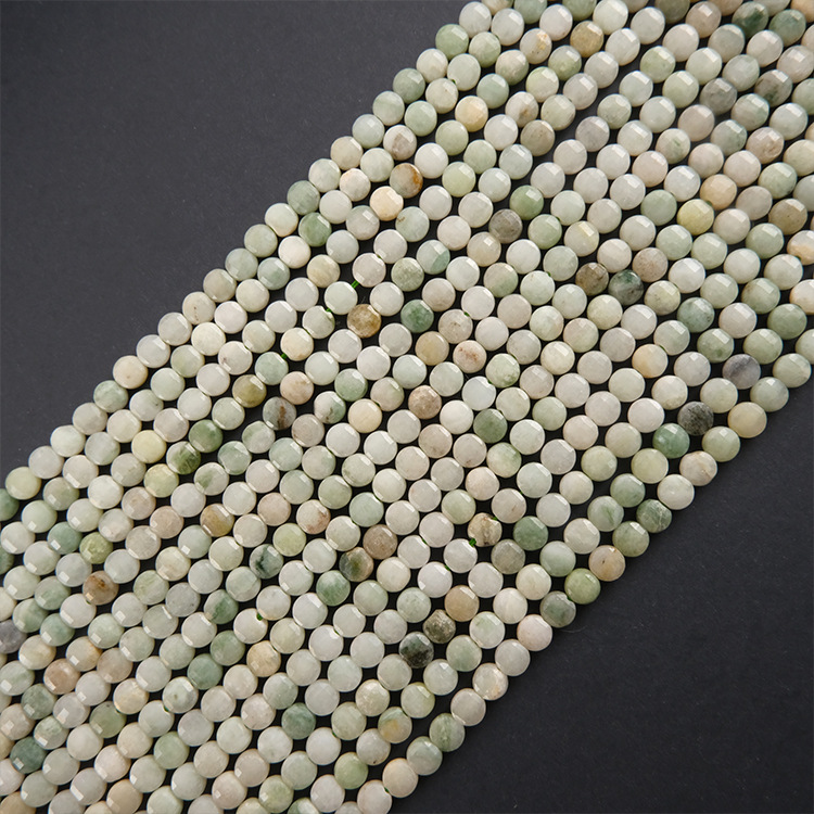 4x4mm Faceted round natural st - đánh giá và giá Jewelry Making Store