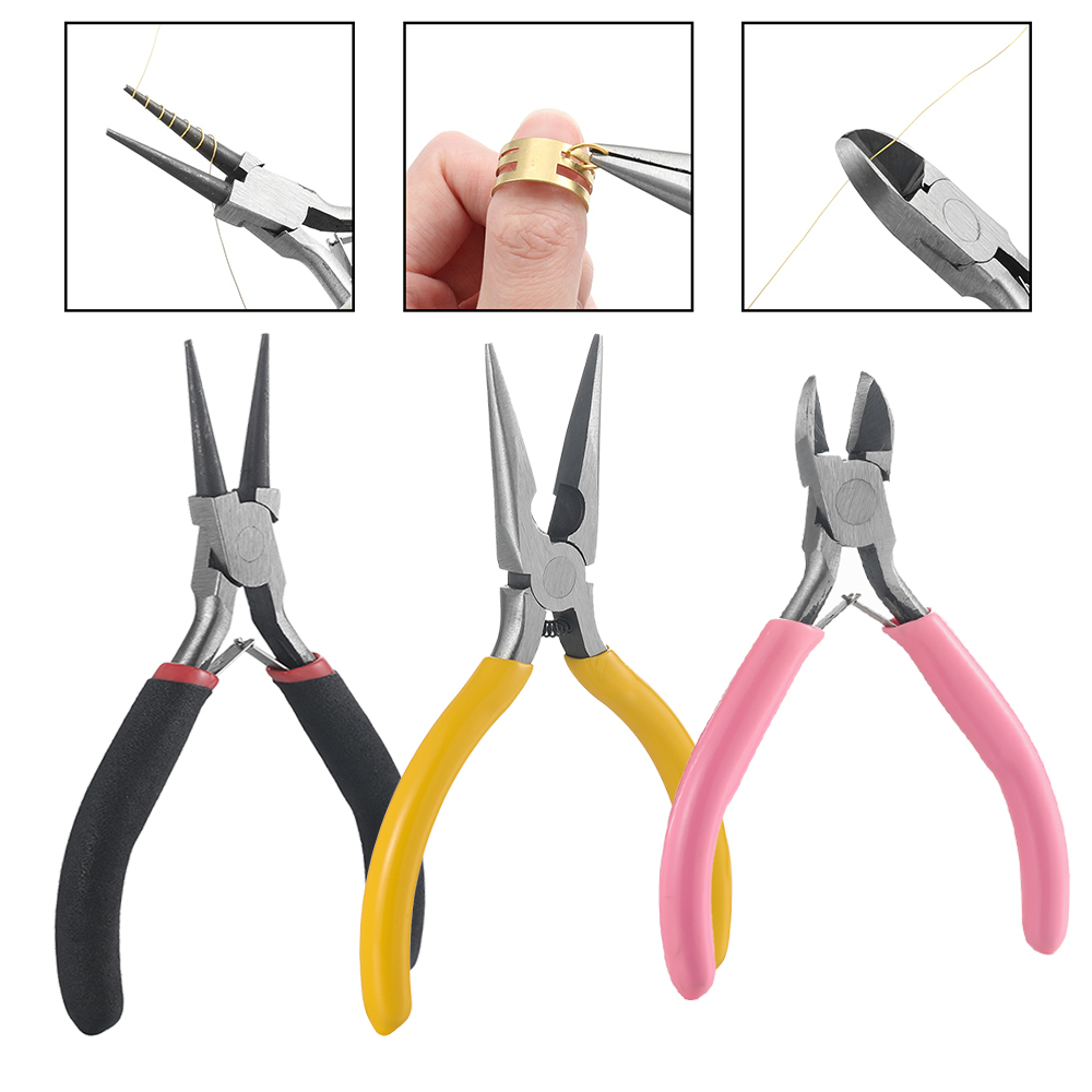 3pcs/Set 3 Styles Jewelry Plie - đánh giá và giá Jewelry Making Round Nose Pliers